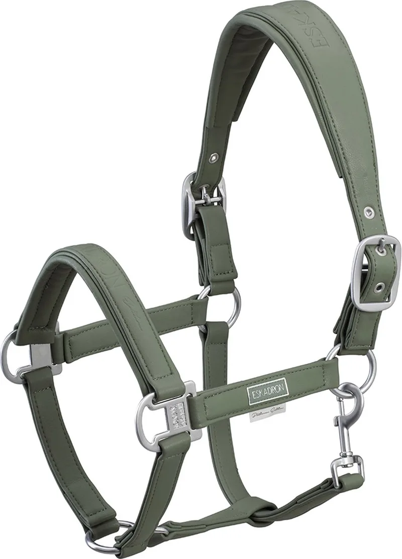 Halster Platinum - paard van Eskadron in Groen – productfoto