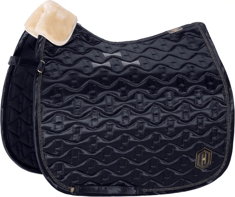 Heritage Zadeldek Satin Emblem - maat Full van Eskadron in Donkerblauw – productfoto