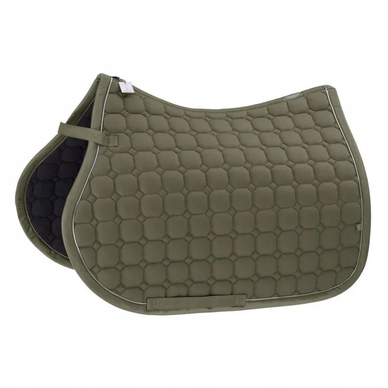 Katoen Zadeldek Classic Sports 25 Dusty Olive VS von Eskadron – Produktfoto