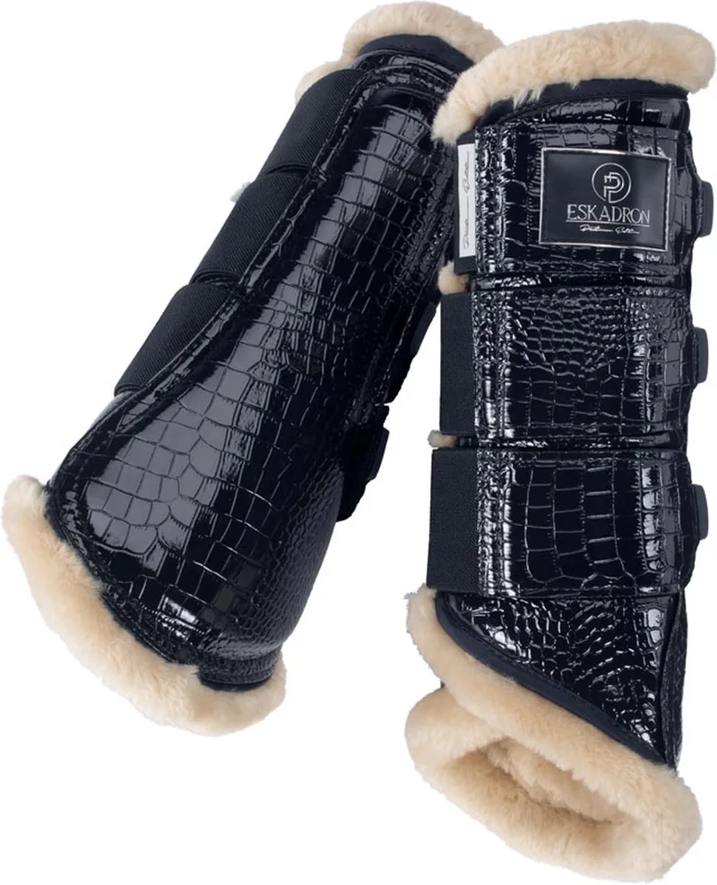 Peesbeschermers Croco FF Platinum Navy - S by Eskadron in Blue – product photo