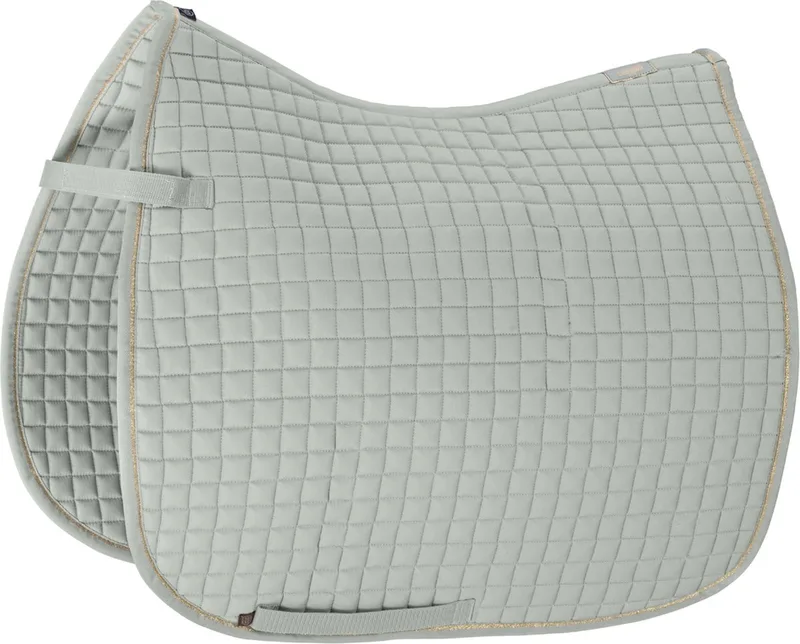 Pikeur Zadeldek Katoen Heritage 22 Sea Salt - Dressuur by Eskadron in Green – product photo