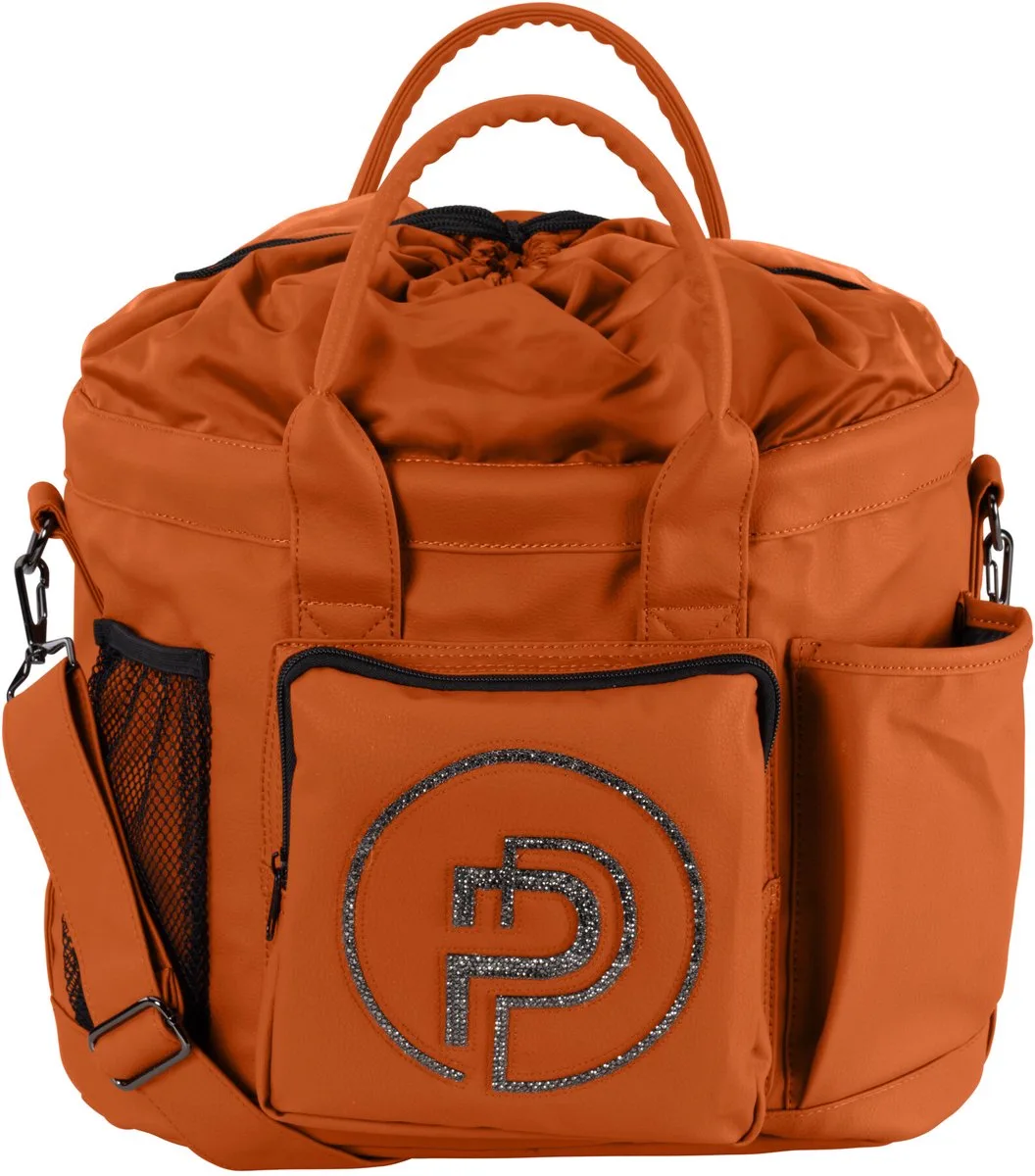 Poetstas Faux leather Platinum Zwart | Zwart | Poetskist paard van Eskadron in Zwart – productfoto