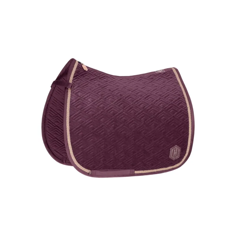 Schabracke Velvet Emblem Heritage lila van Eskadron in Regular – productfoto