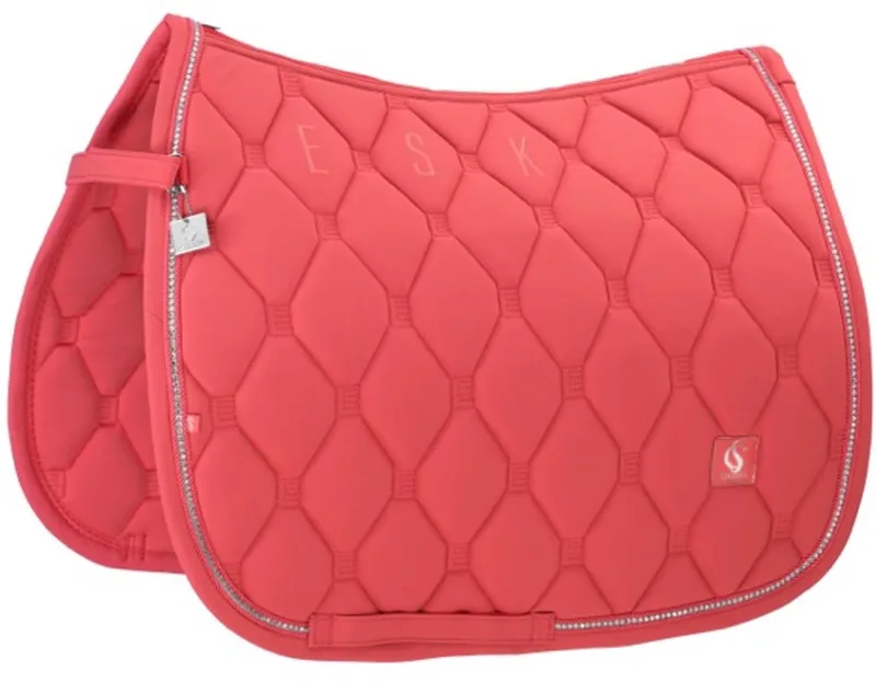 Softshell Crystal Zadeldek Classic Sports 25 Full by Eskadron in Coral Blossom – product photo