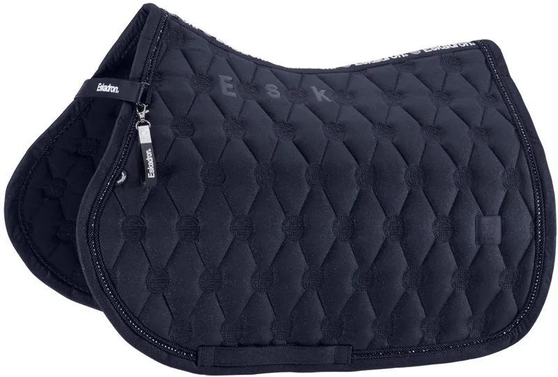 Sparkle Crystal Zadeldek Dynamic 26 Jumping Full by Eskadron in Dark blue – product photo