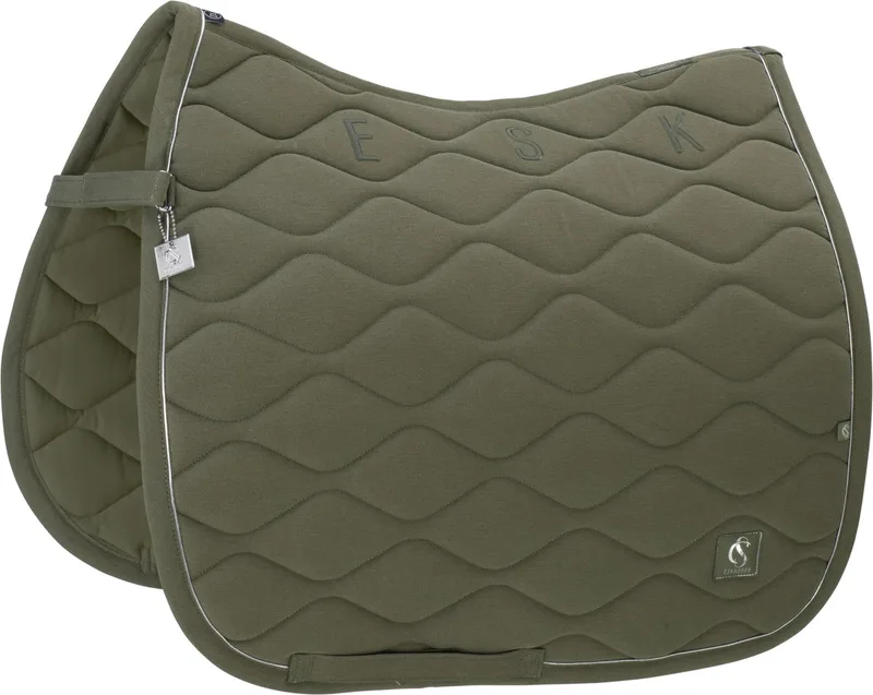 SS25 Classic Zadeldekje DENIM dusty olive PD de Eskadron – photo produit