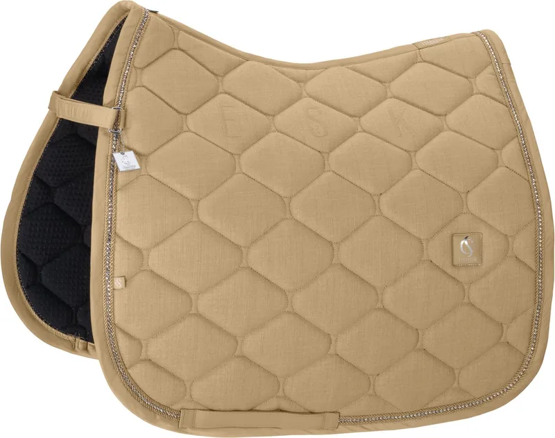 SS26 Classic Zadeldekje BOUCLÉ CRYSTAL-sierra-PD von Eskadron – Produktfoto
