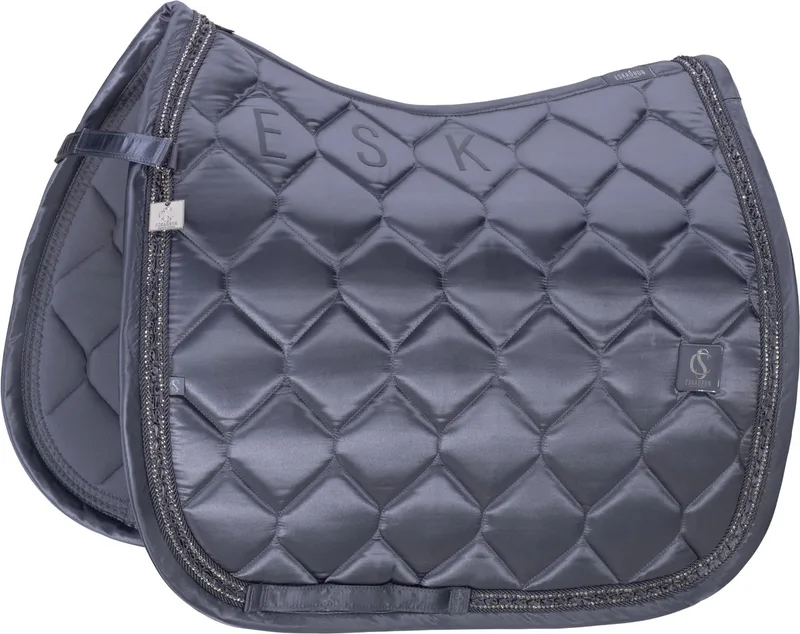 SS26 Classic Zadeldekje SATIN FRILLS orchidee PD de Eskadron – photo produit