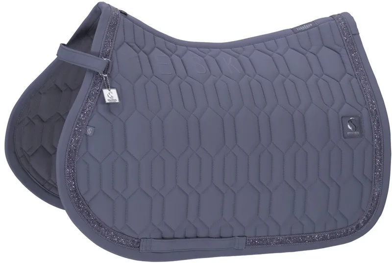 SS26 Classic Zadeldekje SOFTSHELL JEWEL Orchid - Dressuur paard zadeldekje de Eskadron – photo produit