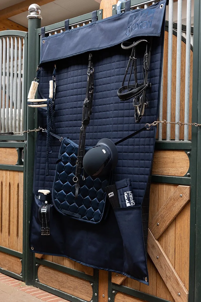 Stalgordijn Eskadron Quilt Lang de Eskadron en Bleu foncé – photo produit