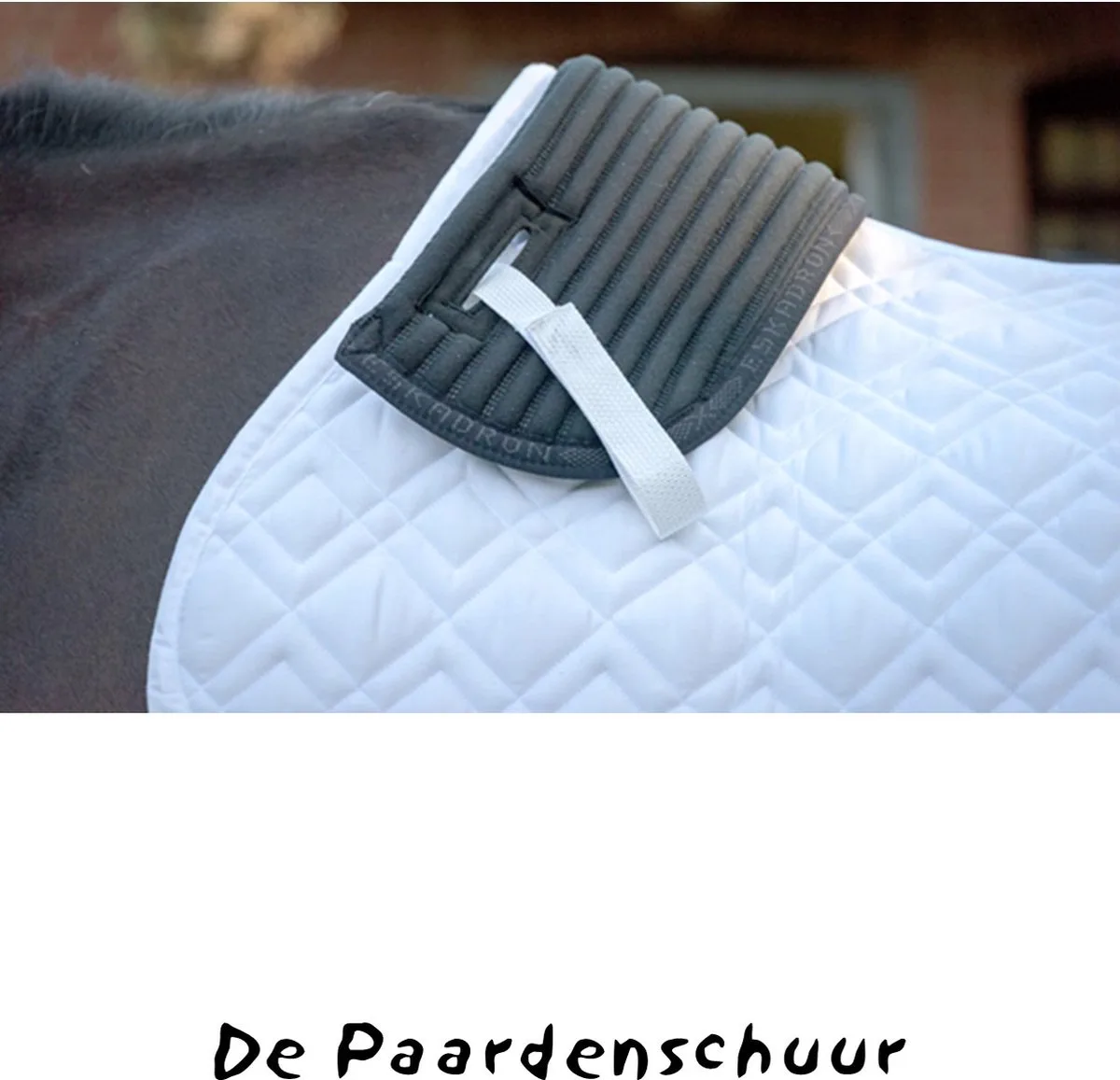 Trapezium Climatex pad / Front riser de Eskadron en Blanc – photo produit