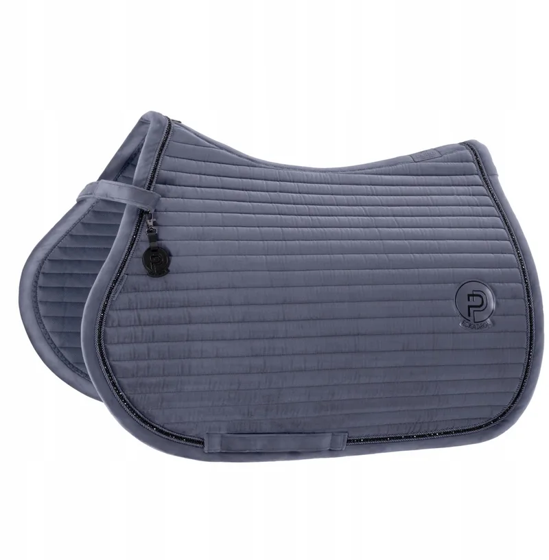 Velvet Crystal Platinum 26 Zadeldek Slate Blue Full by Eskadron – product photo