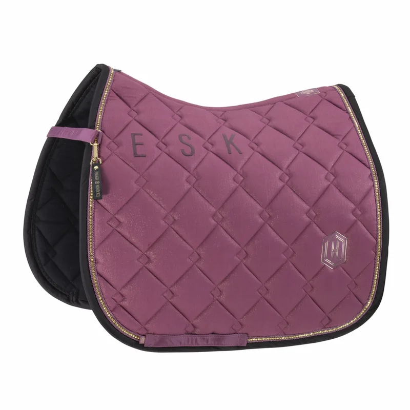 Zadeldek Cotton Glitter Crystal Heritage 25/26 Full van Eskadron in Wildberry – productfoto