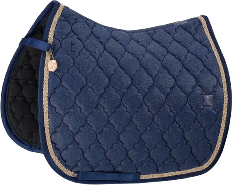 Zadeldek Cotton Glitter Heritage 24/25 Full de Eskadron en Noir – photo produit
