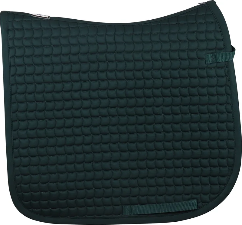 Zadeldek Cotton Uni Donkergroen - Donkergroen - pony by Eskadron in Dark green – product photo