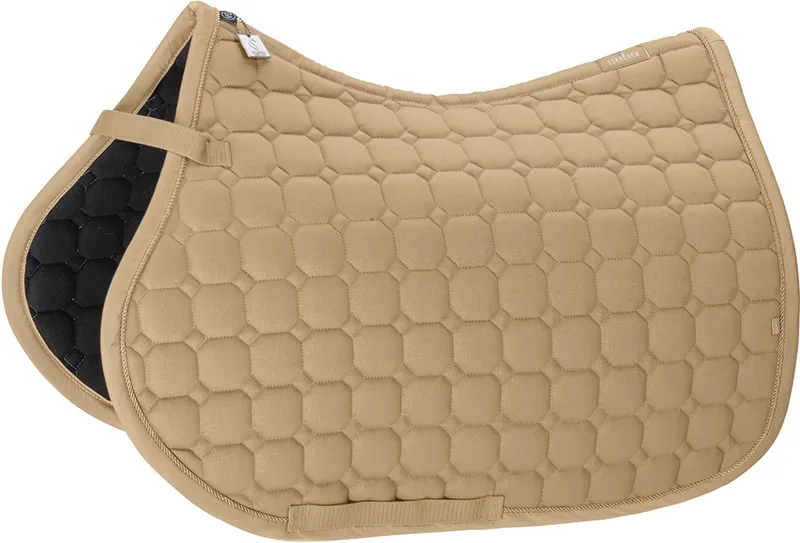 Zadeldek Eskadron Classic Sports Cotton Glitter Veelzijdigheid de Eskadron en Lichtgeel – photo produit