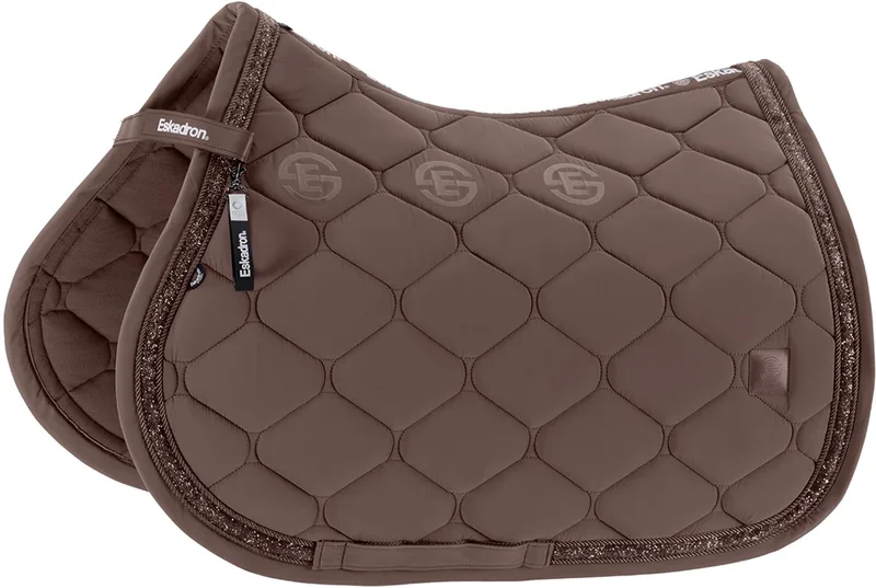 Zadeldek Eskadron Dynamic Silk Jewel Veelzijdigheid de Eskadron en Middenbruin – photo produit