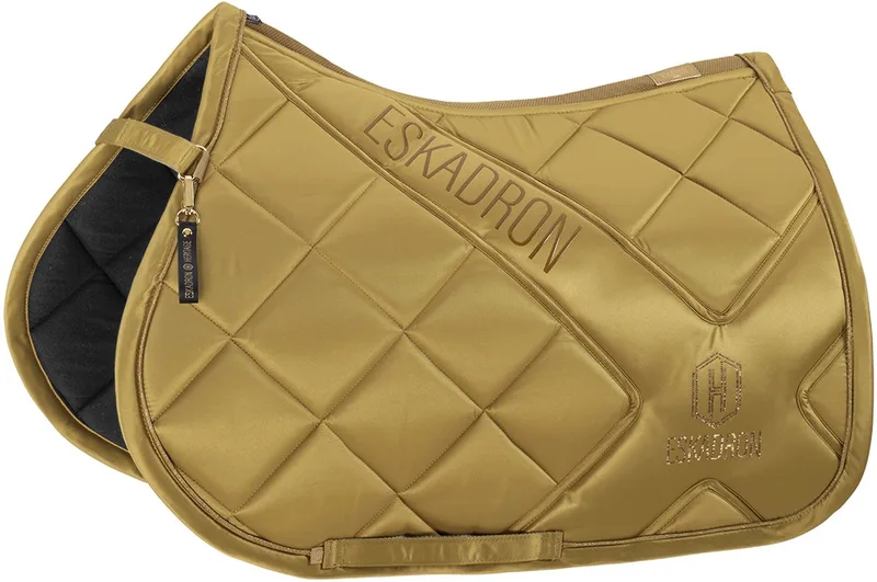 Zadeldek Eskadron Heritage Bicross Mattgloss Veelzijdigheid van Eskadron in Donkergeel – productfoto