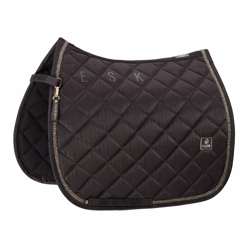 Zadeldek Eskadron Heritage Glossy Heritage Dressuur by Eskadron in Black – product photo