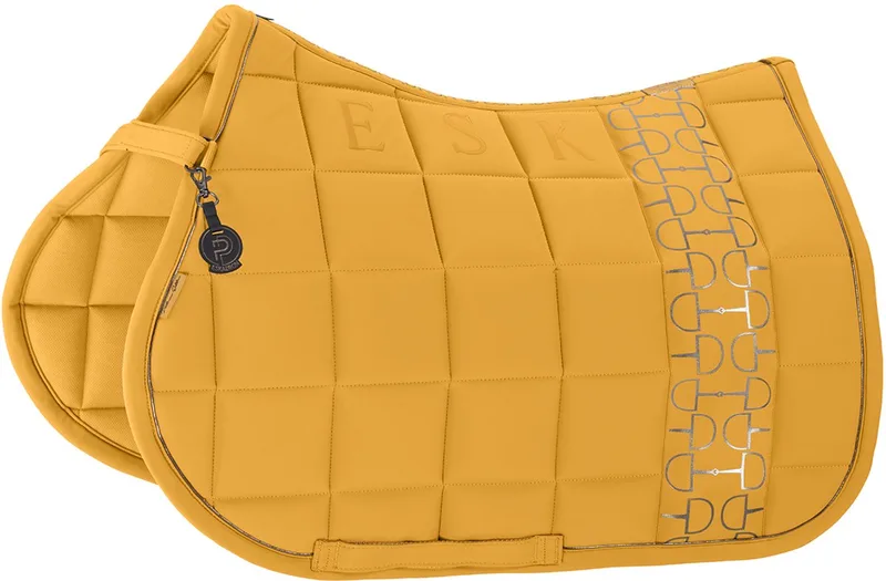Zadeldek Eskadron Platinum Big Square Softshell Veelzijdigheid by Eskadron in Yellow – product photo