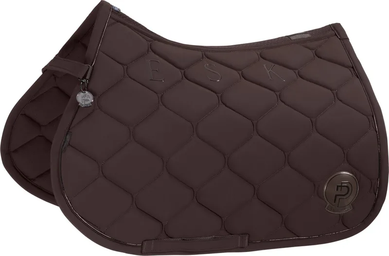 Zadeldek Eskadron Platinum Softshell Emblem Veelzijdigheid von Eskadron in Donkerbruin – Produktfoto