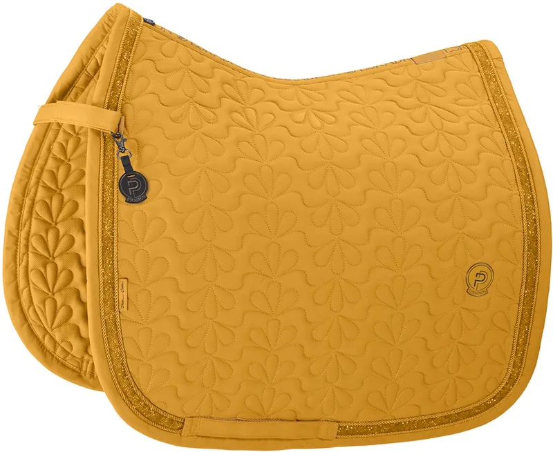 Zadeldek Eskadron Platinum Sparkle Jewel Dressuur by Eskadron in Yellow – product photo