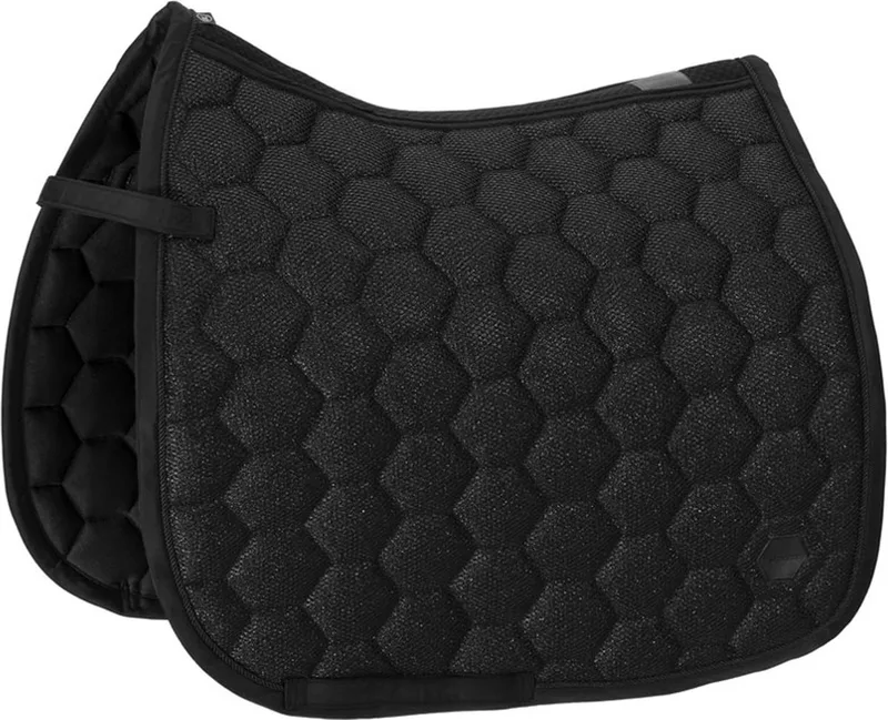 Zadeldek Glitter Mesh Reflexx - Pony by Eskadron in Black – product photo