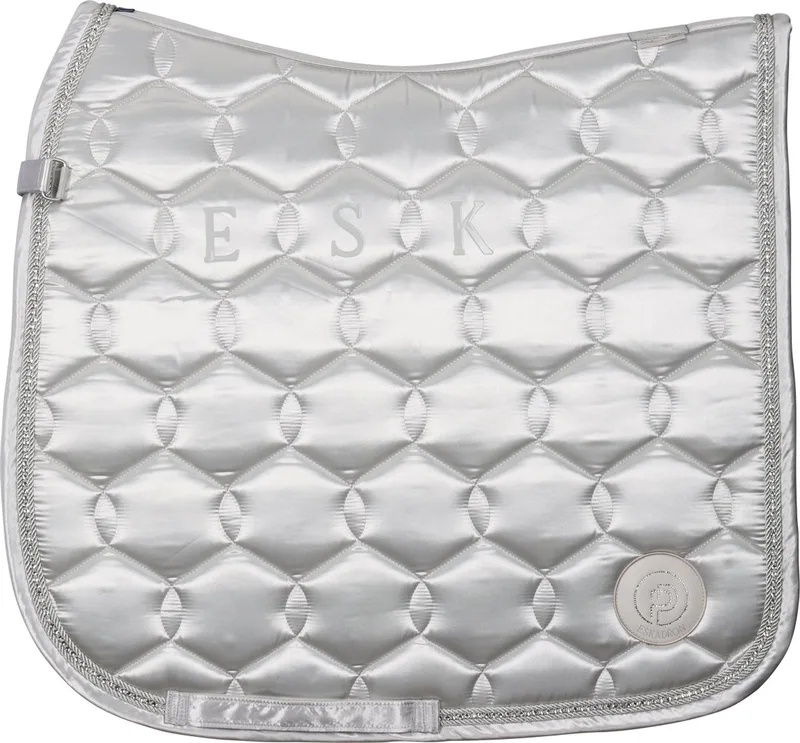 Zadeldek Platinum Satin Crystal - veelzijdigheid Paard by Eskadron in Gebroken wit – product photo