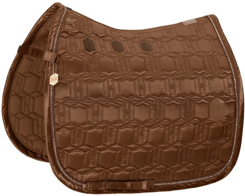 Zadeldek Satin Crystal Shetty Heritage 24/25 Shetlander van Eskadron in Almond – productfoto