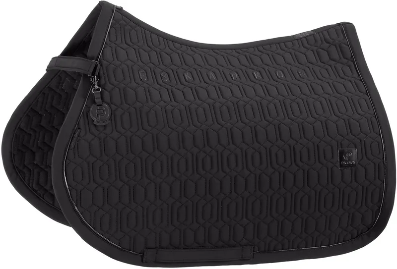 Zadeldek Softshell Platinum FS26 Black - Veelzijdig | Zadeldekje paard von Eskadron in Schwarz – Produktfoto
