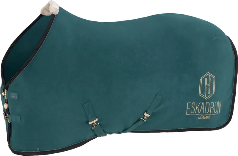Zweetdeken Fleece Heritage 24/25 135/185/6.0 van Eskadron in Almond – productfoto