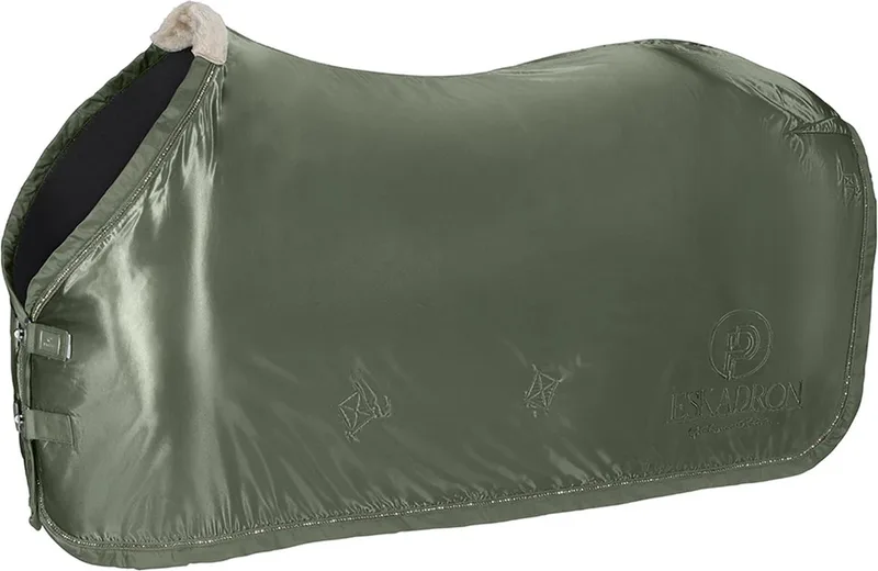Zweetdeken Platinum Satin - 195 by Eskadron in Green – product photo