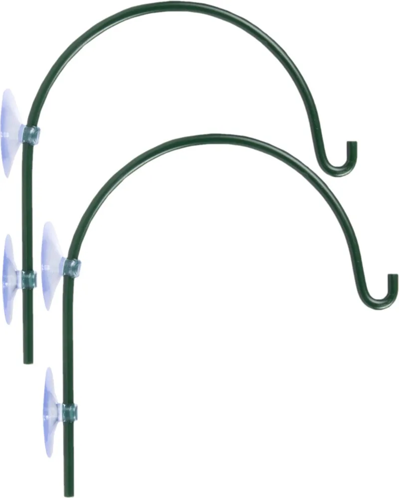 2x stuks raamhaak voor vogelvoer 16 cm de Esschert Design en Vert – photo produit