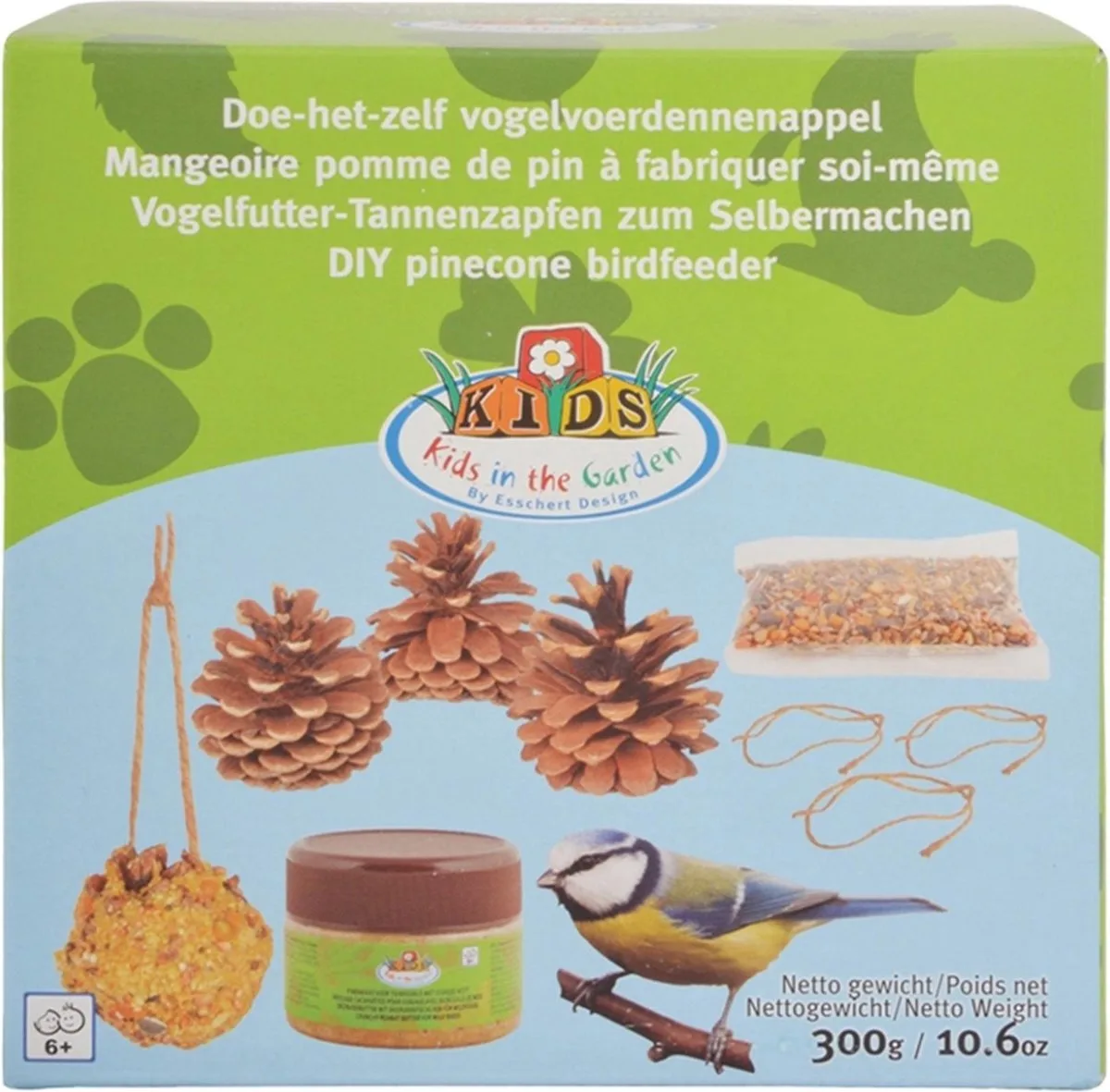 Doe Het Zelf Dennenappels - Vogelvoederplek fra Esschert Design i Flerfarvet – produktbillede