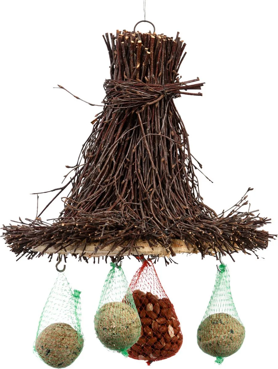 Esschert Vogeldak van Berken van Esschert Design in Bruin – productfoto