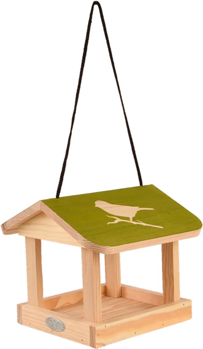 Hangend Voederhuis Diapositief by Esschert Design in Hout – product photo