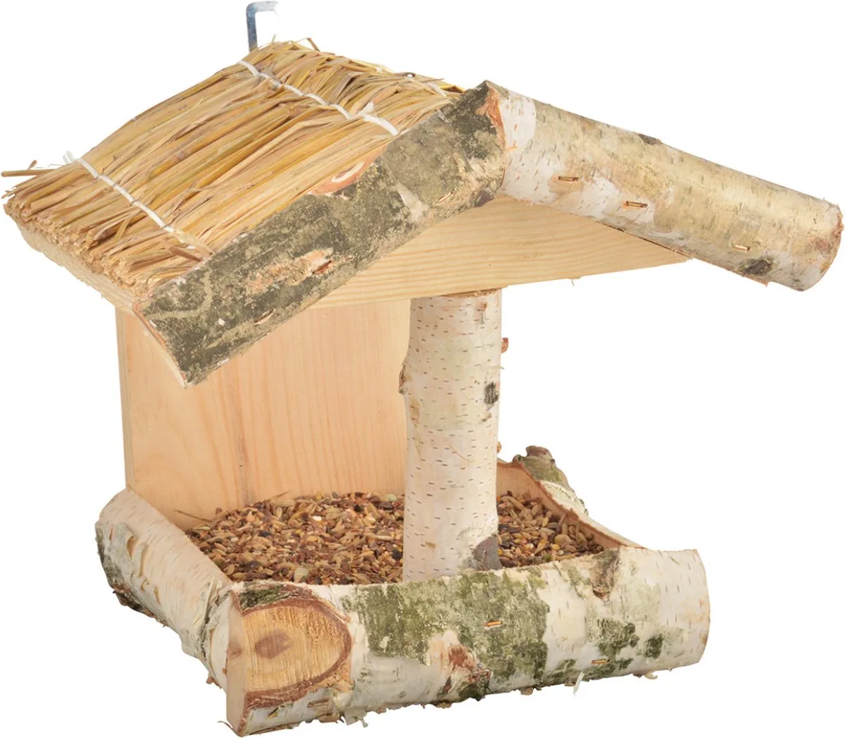 Muurvoederhuis berken de Esschert Design en Beige – photo produit