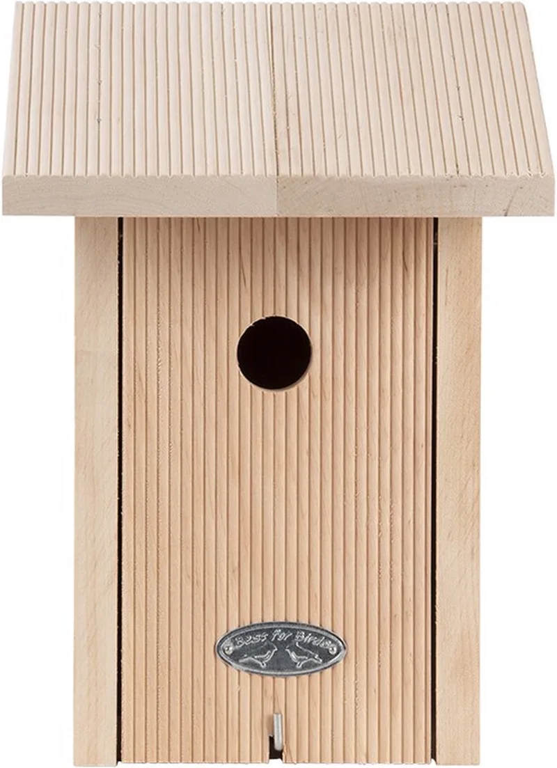 Nestkast Pimpelmees in Giftbox de Esschert Design en Houtkleur – photo produit