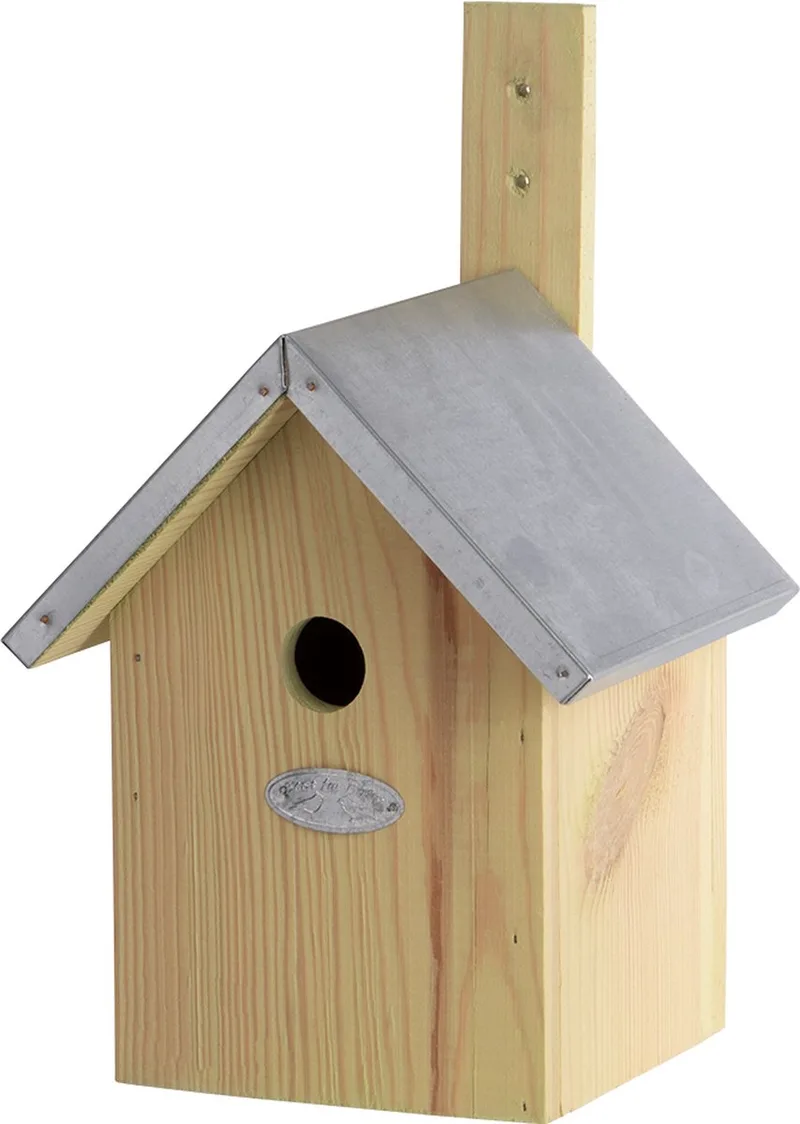 Pimpelmees - Vogelhuisje - 20 cm x 18 cm x 31 cm by Esschert Design in Multicolour – product photo