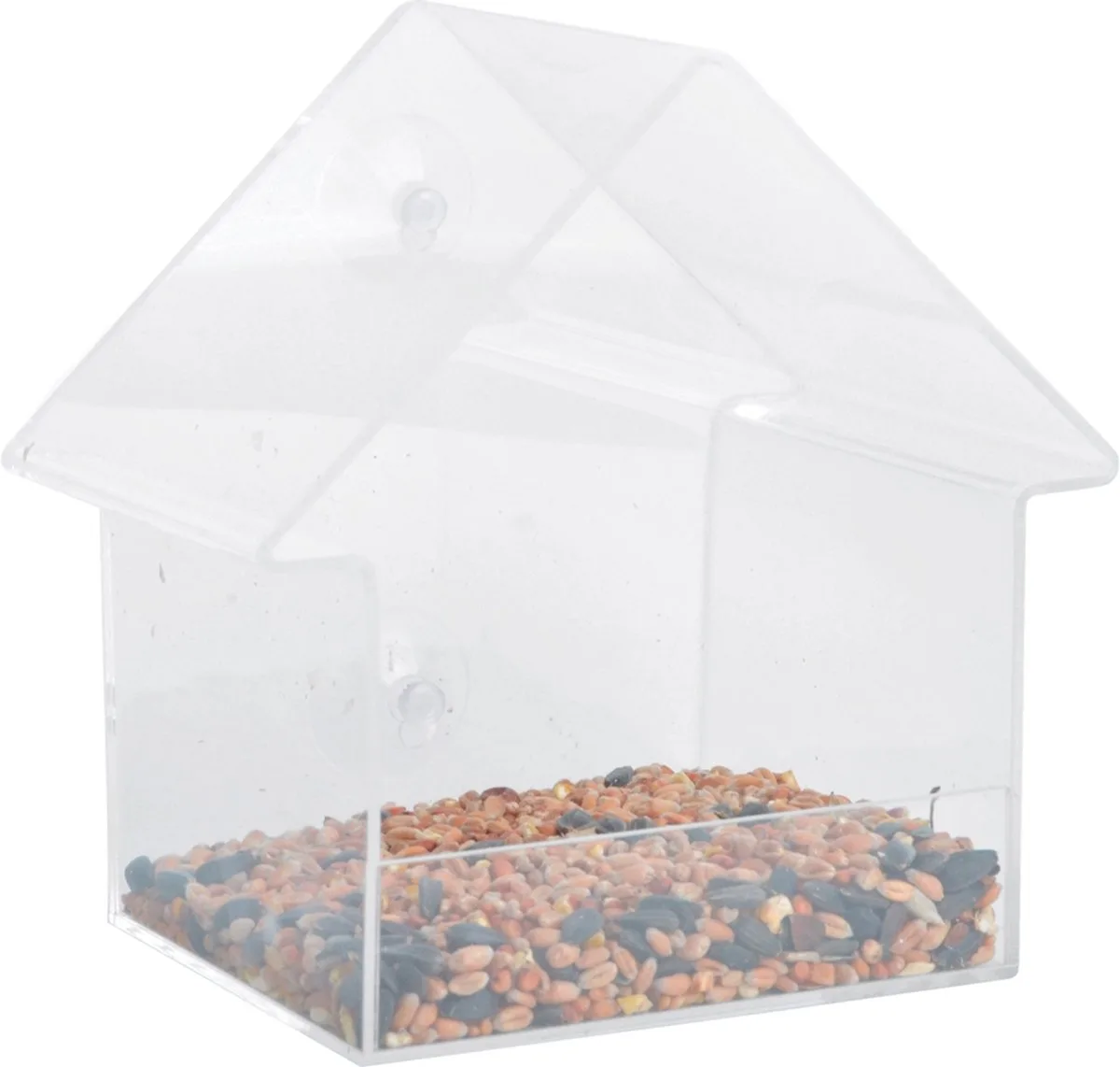 Fensterfutterhaus - 1 Stk von Esschert Design in Transparent – Produktfoto