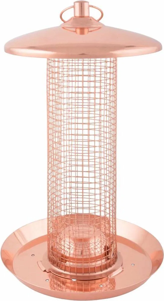 Voedersilo - Noten by Esschert Design in Copper – product photo