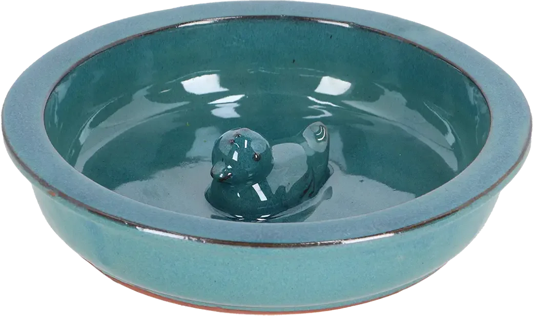 Vogelbad Ente rund - 1 Stk von Esschert Design – Produktfoto