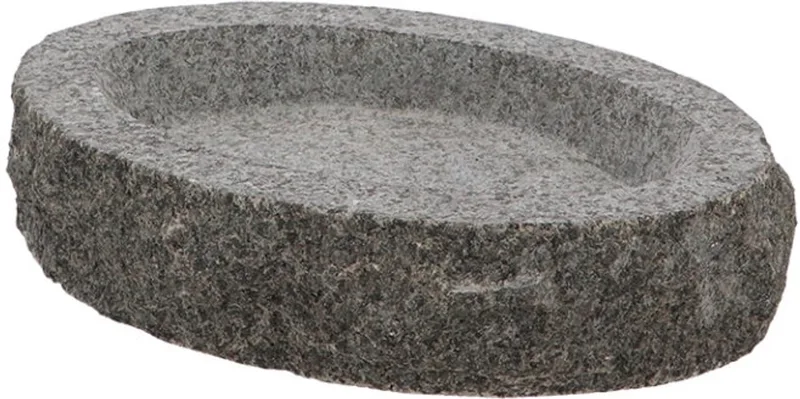 Vogelbad | Graniet | 30x20x6 cm fra Esschert Design i Grå – produktbillede