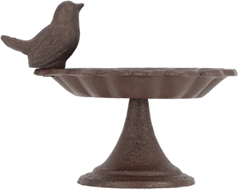 Vogelbad - Vogeldrinkschaal - FB164 by Esschert Design in Brown – product photo