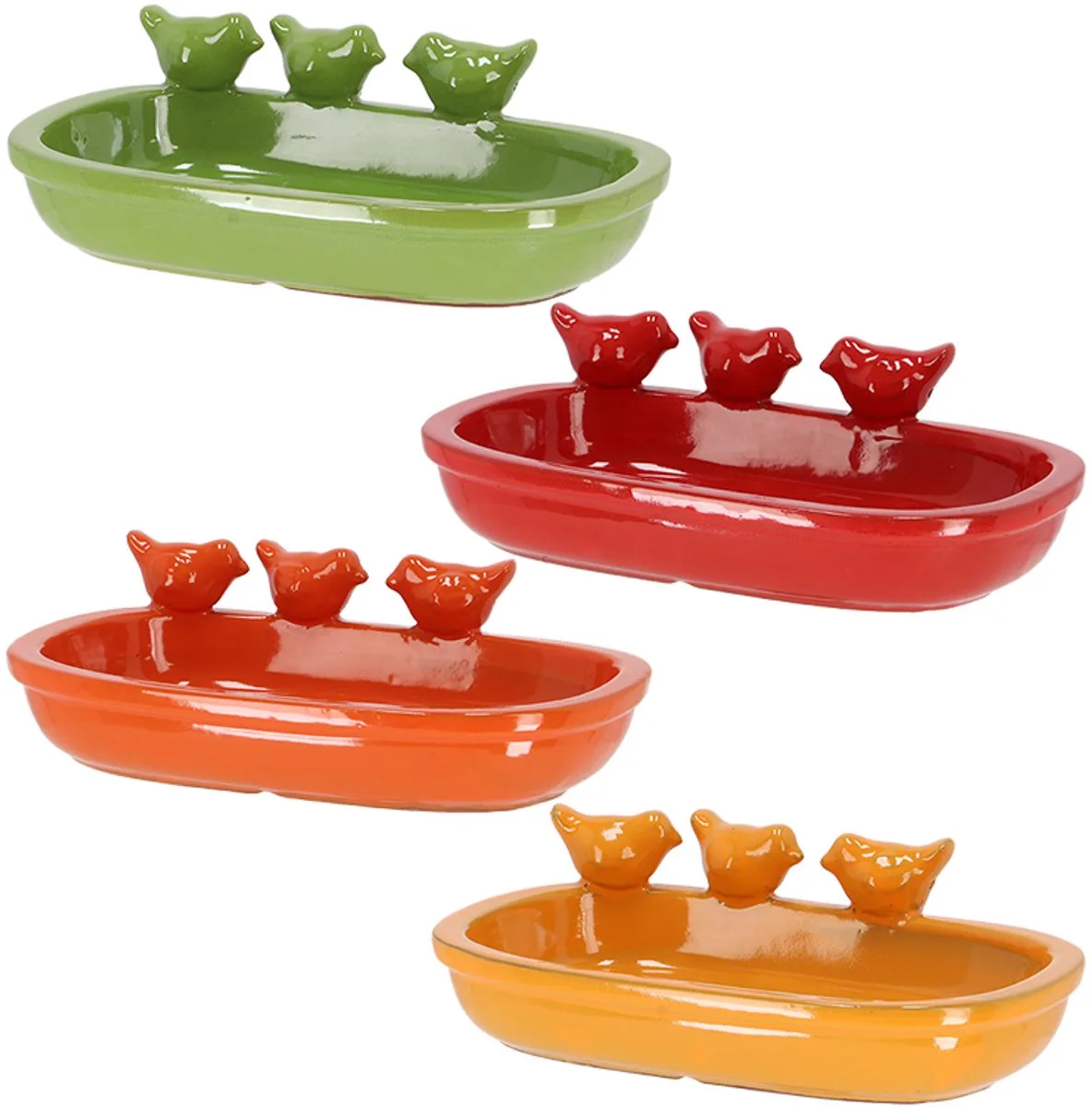 Vogelblad - Assorti van Esschert Design in Oranje – productfoto