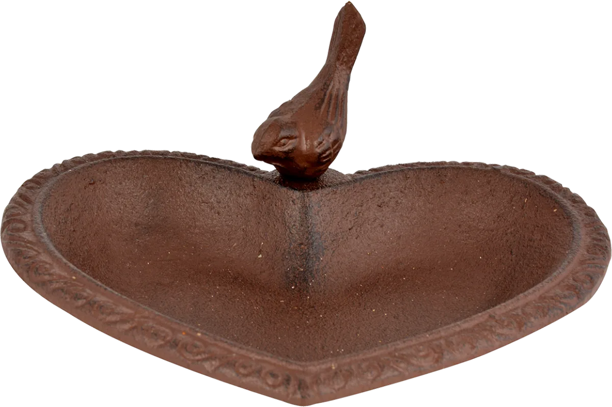 Vogeltränke ''Herz'' - 1 Stk by Esschert Design – product photo