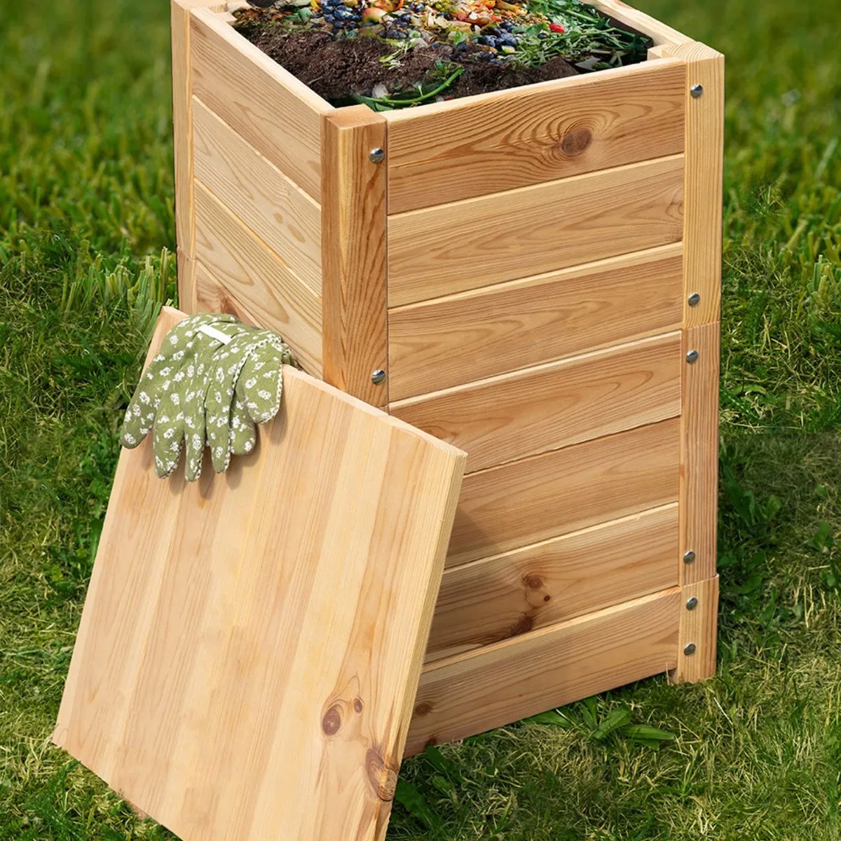Wormencomposter - Nieuw! från Esschert Design i Brun – produktbild