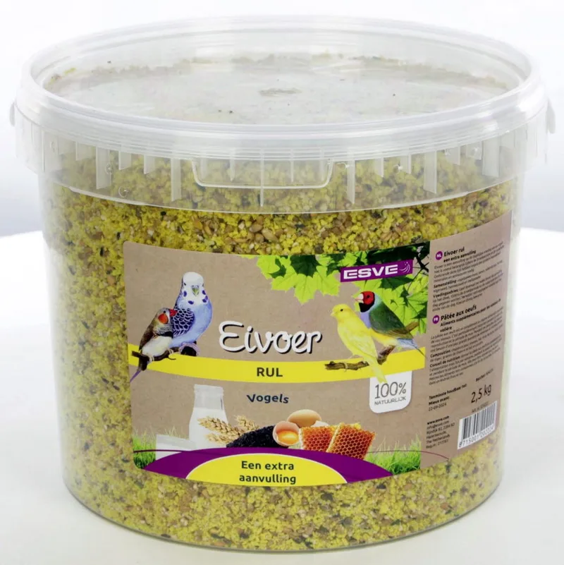 Eivoer Rul emmer 2,5 kg - Vogel von Esve – Produktfoto