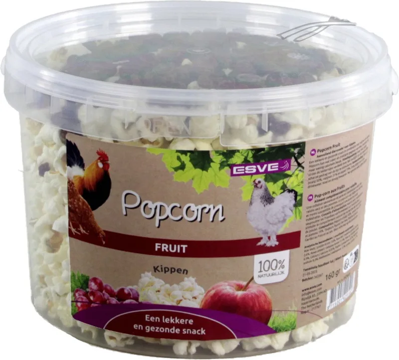 Kippenpopcorn 200 g - Kippenvoer - Fruit de Esve – photo produit