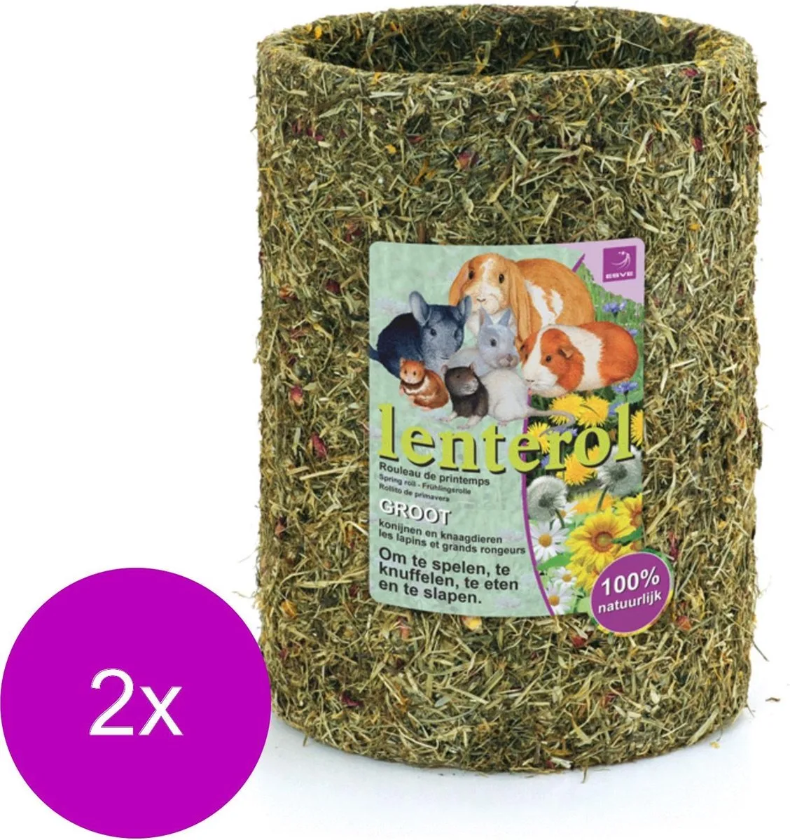 Lenterol Large - Knaagdiersnack - 2 x 30x20 cm de Esve – photo produit